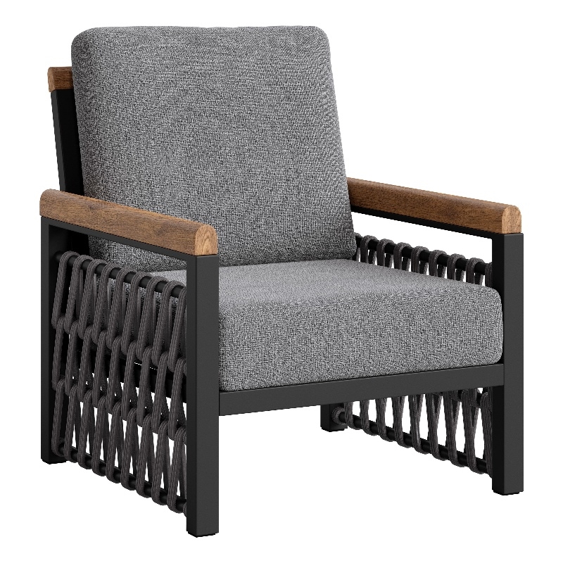 Naru Accent Chair Gray