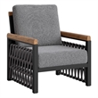 Naru Accent Chair Gray