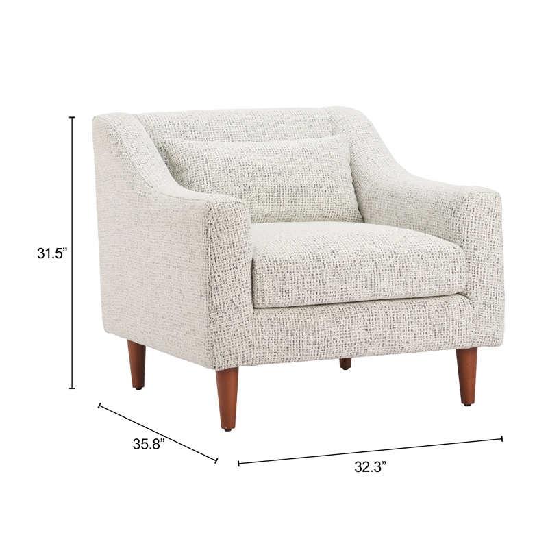 Koseli Armchair Pewter Gray
