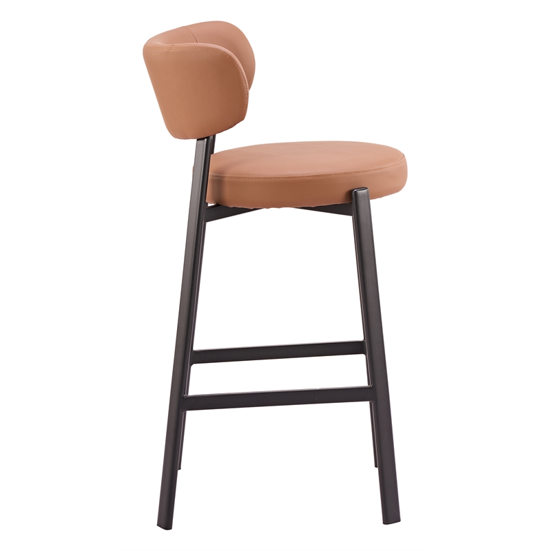Prairie Barstool (Set of 2) Brown