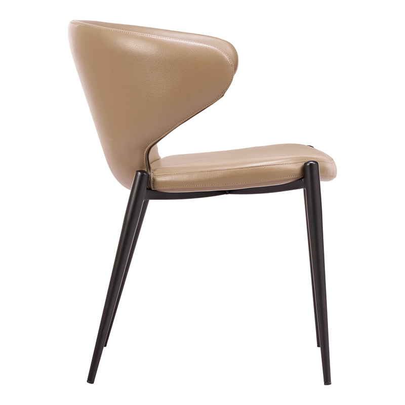 Lino Dining Chair (Set of 2) Taupe