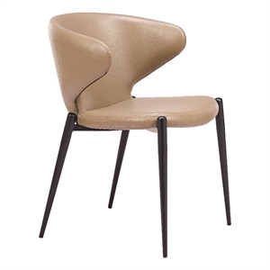 Lino Dining Chair (Set of 2) Taupe