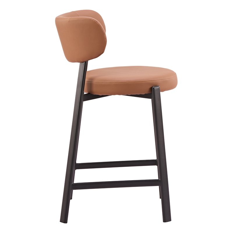Prairie Counter Stool (Set of 2) Brown