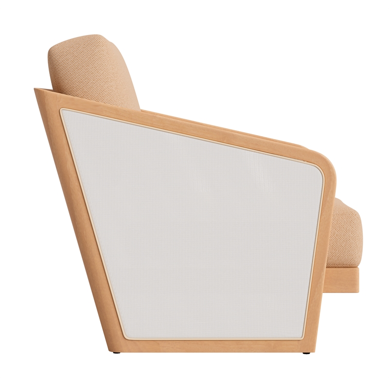 Sakina Lounge Chair Brown