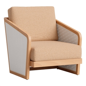 Sakina Lounge Chair Brown