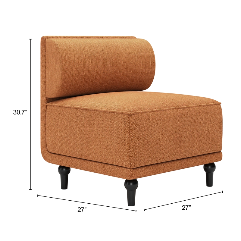 Malben Middle Chair Brown