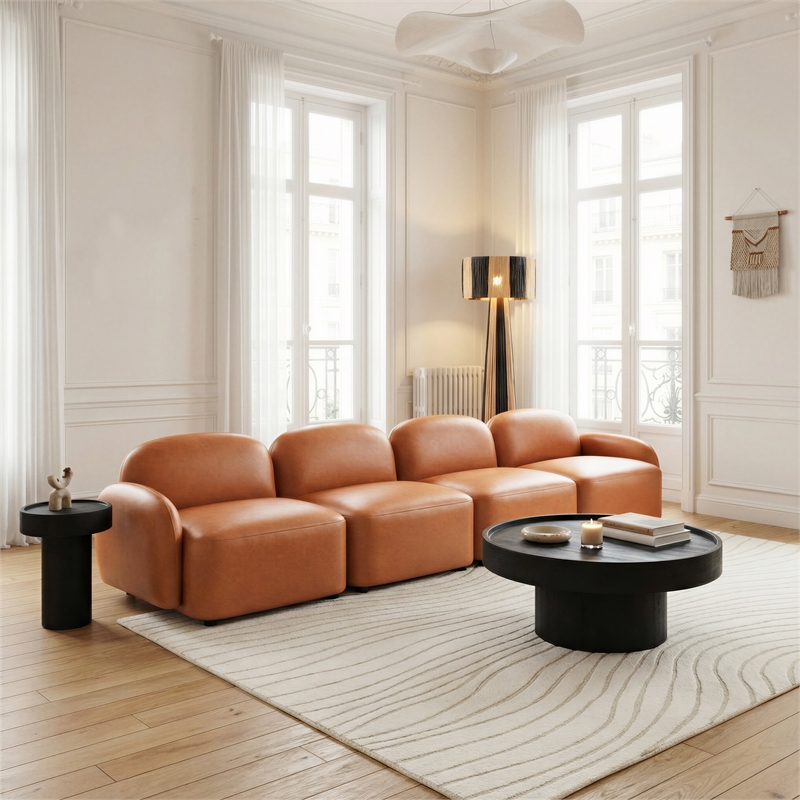 Cleo Middle Chair Brown
