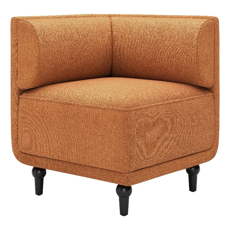 Malben Corner Chair Brown
