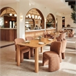 Citrine Dining Chair (Set of 2) Biscuit Brown