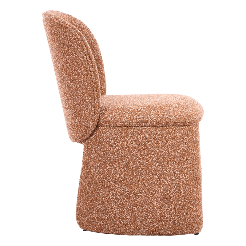 Citrine Dining Chair (Set of 2) Biscuit Brown