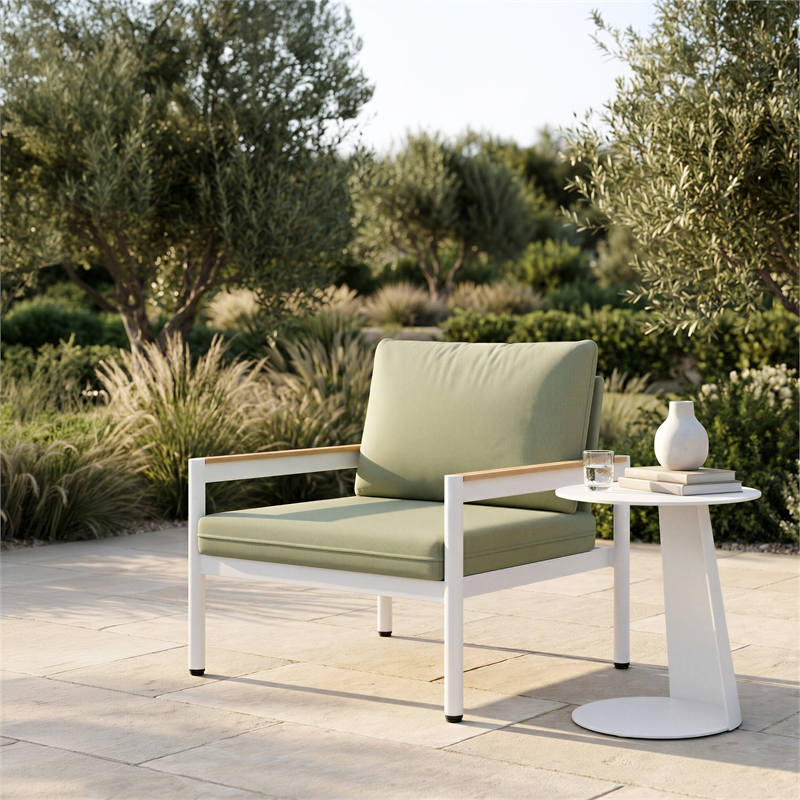Lychee Armchair Green