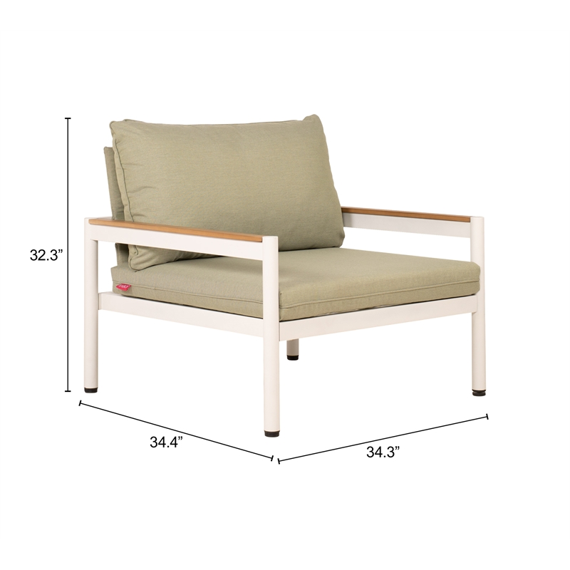 Lychee Armchair Green