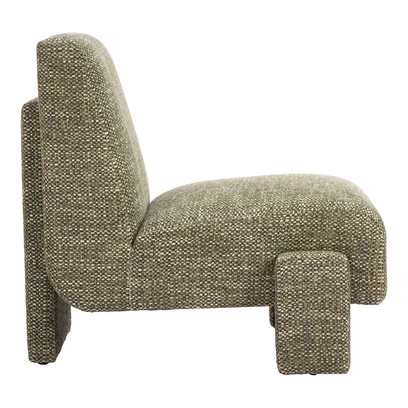 Orleen Accent Chair Checker Green