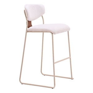 Meadow Barstool (Set of 4) Cloud White
