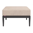 Foret Outdoor Ottoman Black