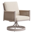 Rivan Swivel Dining Chair Beige