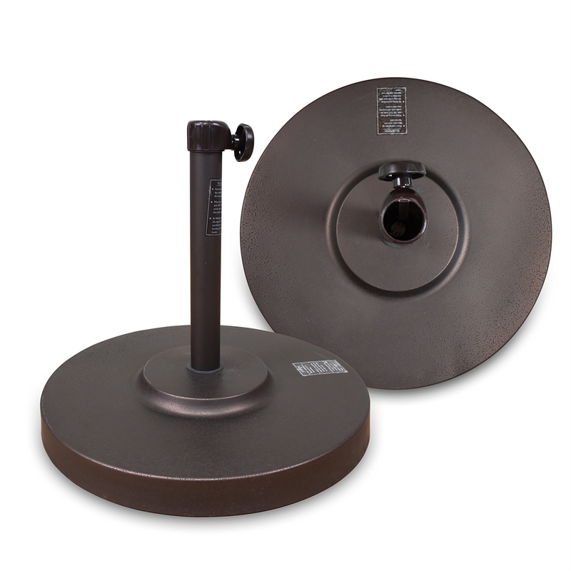 California Umbrella 50lb Base in Bronze