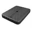 California Umbrella Resin 2 Section Fillable Umbrella Base in Black