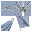 California Umbrella Venture 7.5' Silver Market Umbrella in Cilantro