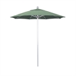 California Umbrella Venture 7.5' Silver Market Umbrella in Spa