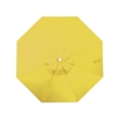 California Umbrella Venture 9' White Market Umbrella in Lemon