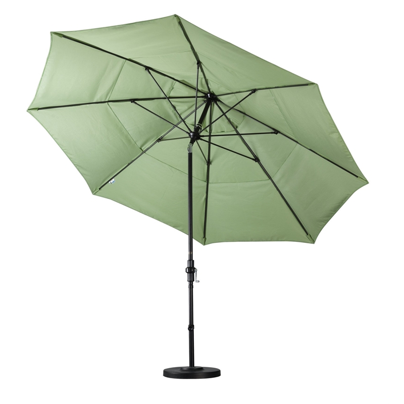 California Umbrella 11' Patio Umbrella in Linen Sesame