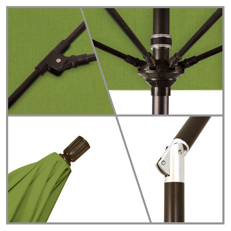 California Umbrella 7.5' Patio Umbrella in Spectrum Cilantro
