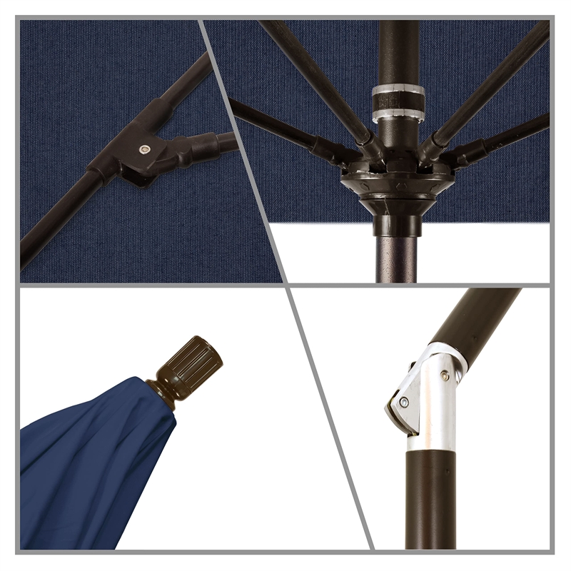 California Umbrella 7.5' Patio Umbrella in Spectrum Indigo