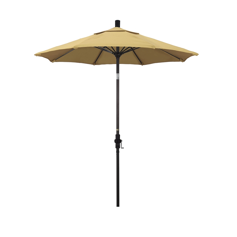 California Umbrella 7.5' Patio Umbrella in Wheat