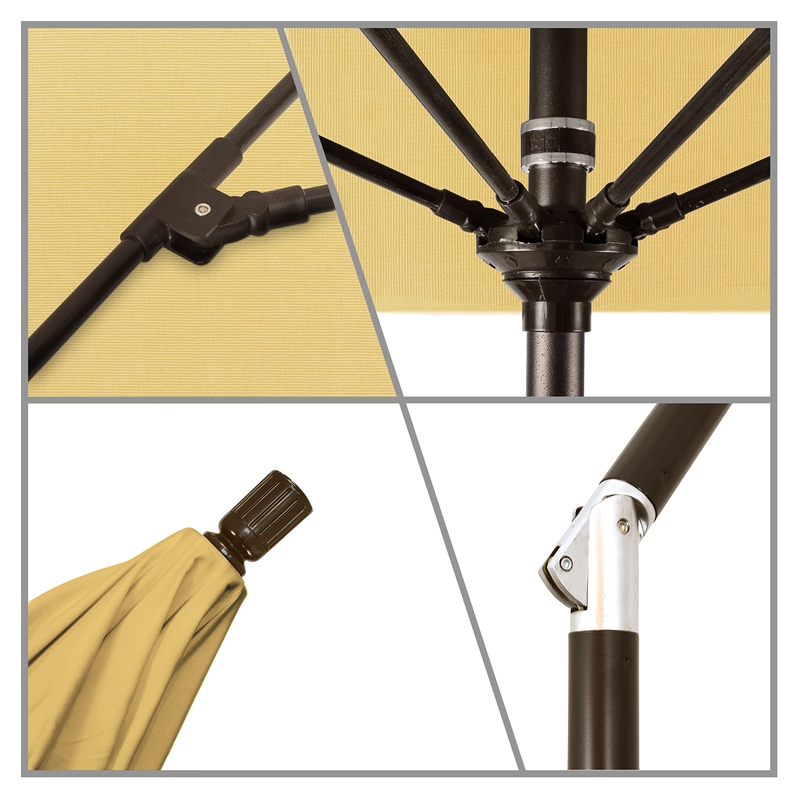 California Umbrella 7.5' Patio Umbrella in Wheat
