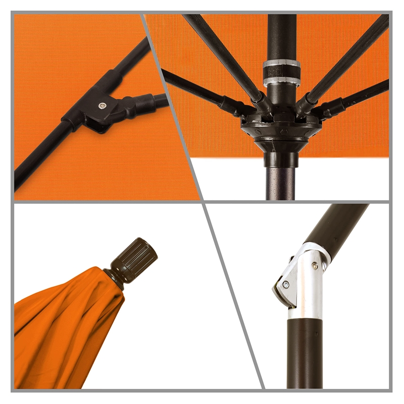 California Umbrella 7.5' Patio Umbrella in Tuscan