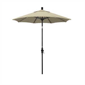California Umbrella 7.5' Patio Umbrella in Antique Beige