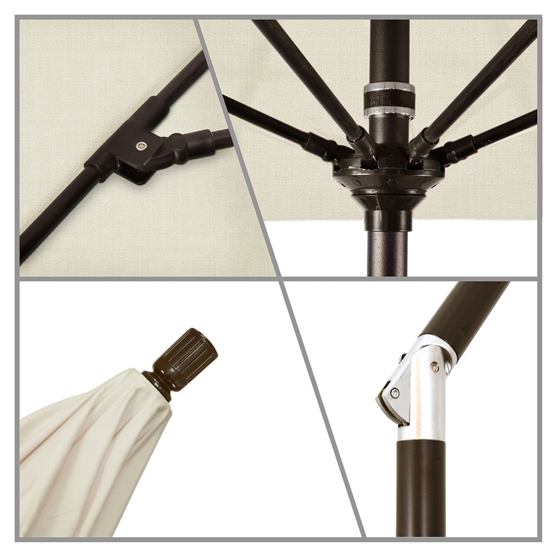 California Umbrella 7.5' Patio Umbrella in Canvas
