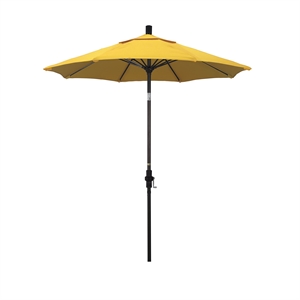 California Umbrella 7.5' Patio Umbrella in Sunflower Yellow
