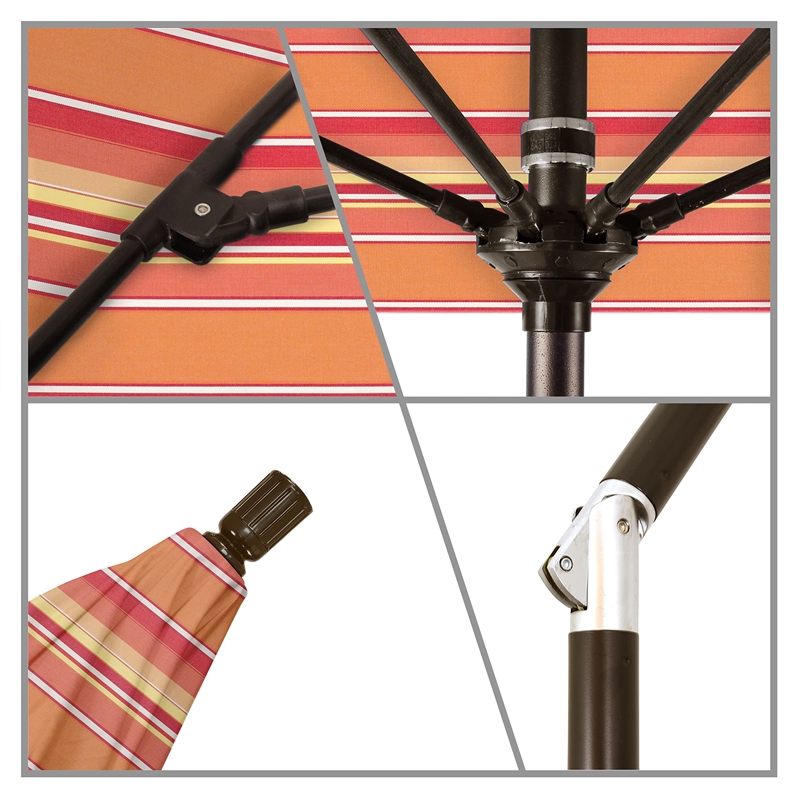 California Umbrella 7.5' Patio Umbrella in Dolce Mango
