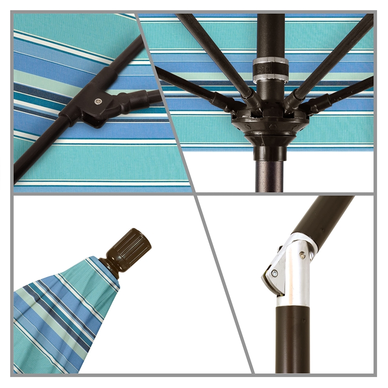 California Umbrella 7.5' Patio Umbrella in Dolce Oasis
