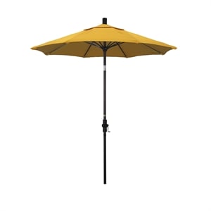 California Umbrella 7.5' Patio Umbrella in Lemon