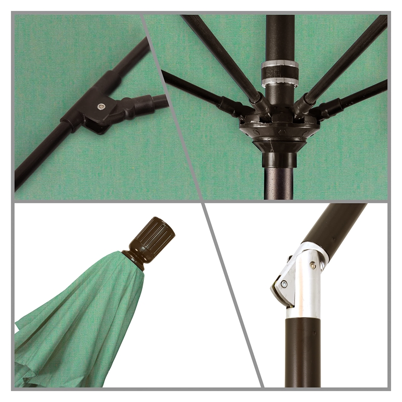 California Umbrella 7.5' Patio Umbrella in Spa