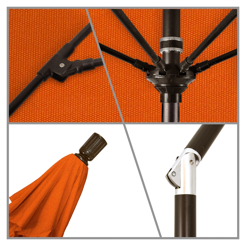 California Umbrella 7.5' Patio Umbrella in Tuscan
