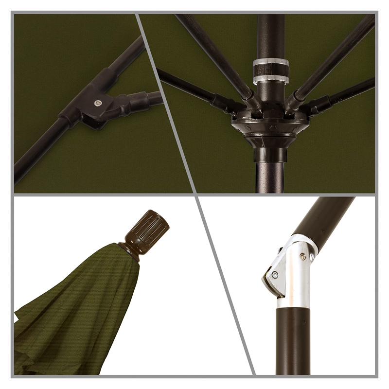 California Umbrella 7.5' Patio Umbrella in Palm