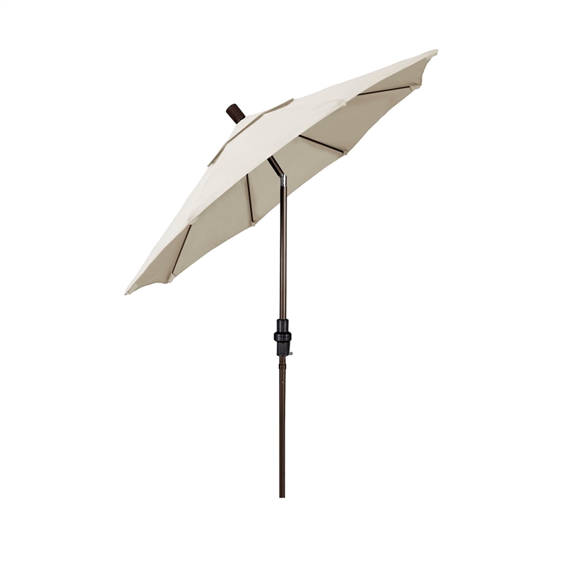 California Umbrella 7.5' Patio Umbrella in Canvas