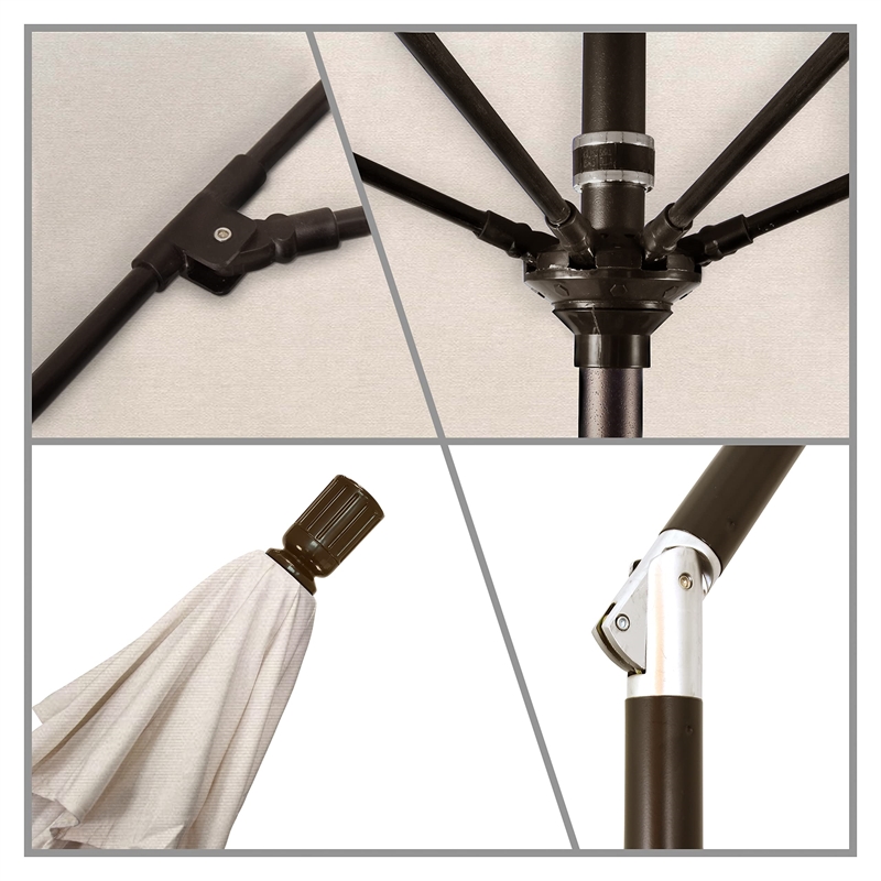 California Umbrella 7.5' Patio Umbrella in Canvas