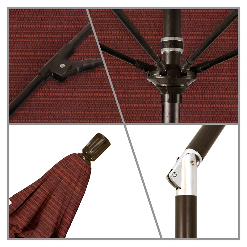 California Umbrella 9' Patio Umbrella in Terrace Adobe