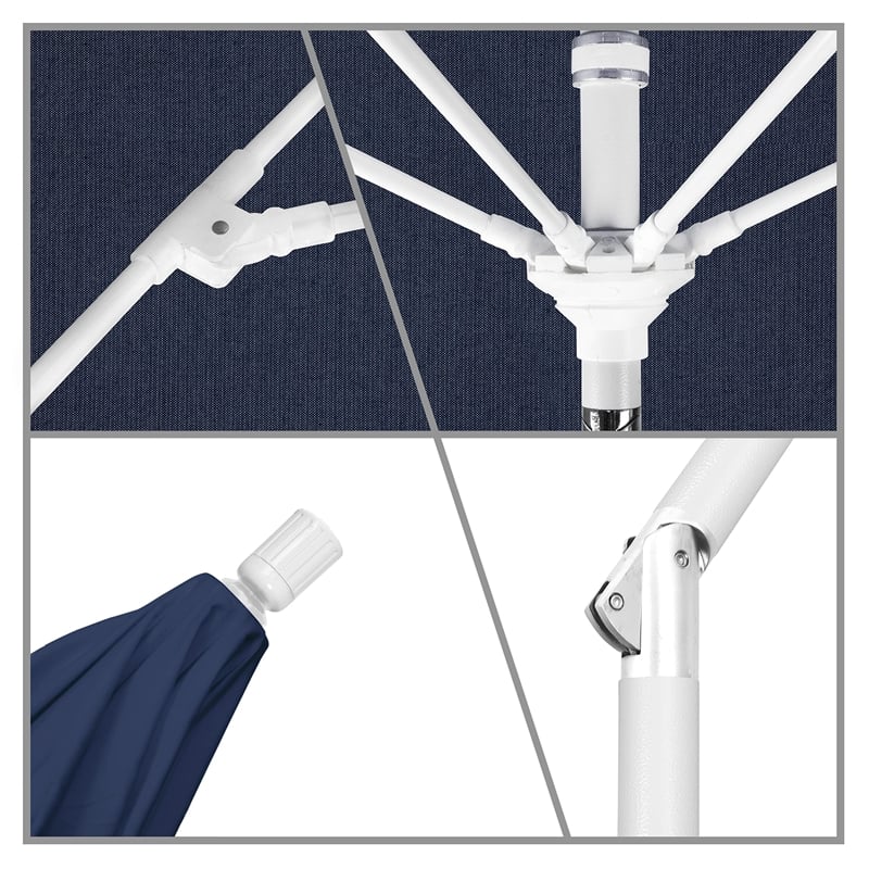California Umbrella 9' Patio Umbrella in Spectrum Indigo