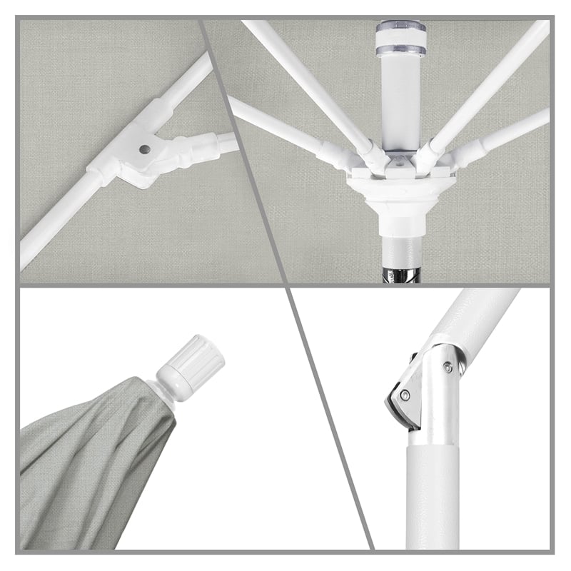 California Umbrella 9' Patio Umbrella in Granite