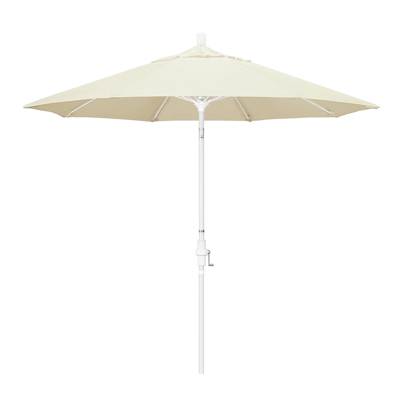 California Umbrella 9' Patio Umbrella in Canvas