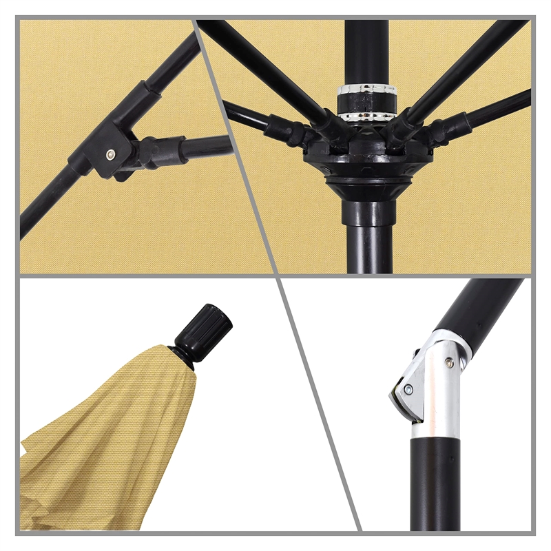 California Umbrella 9' Patio Umbrella in Wheat