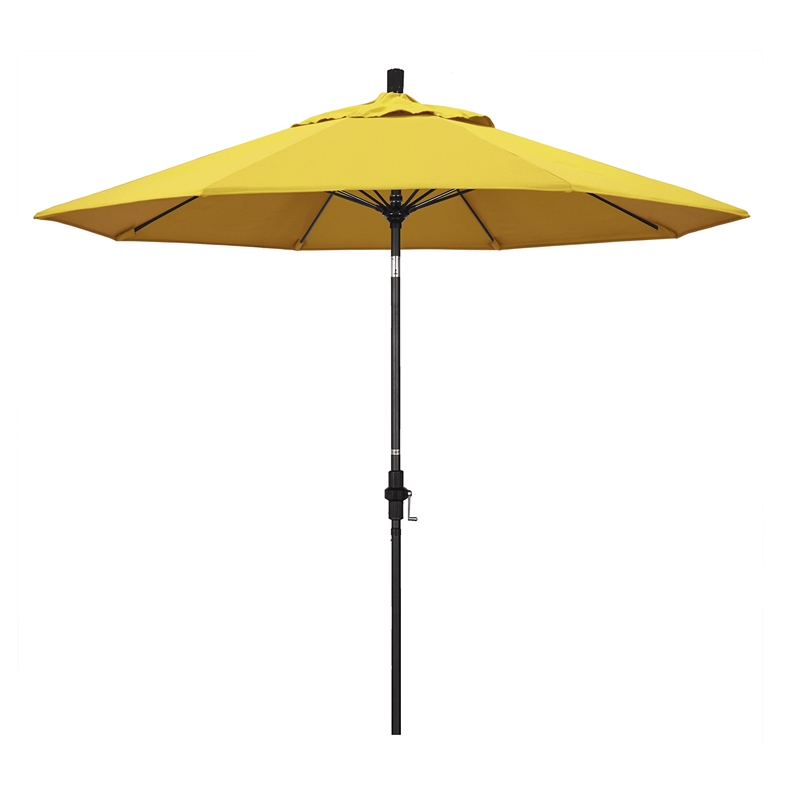 California Umbrella 9' Patio Umbrella in Lemon
