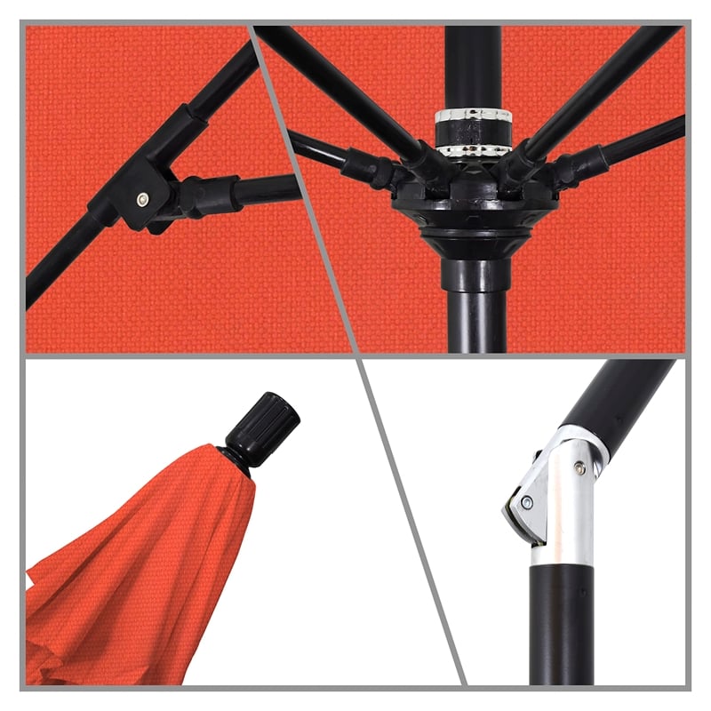 California Umbrella 9' Patio Umbrella in Sunset