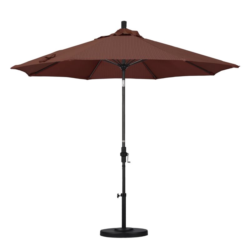 California Umbrella 9' Patio Umbrella in Terrace Adobe